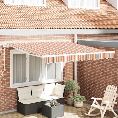 VidaXL Inklapbaar zonnescherm multikleur 300 x 250 cm stof