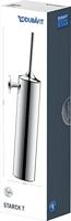 Duravit Starck T Borstelgarnituur - wandmodel - 43.5x8cm - chroom 0099461000 - thumbnail
