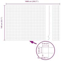 Euro Hek Groen 1.4 x 10 m PVC-gecoat ijzer - thumbnail
