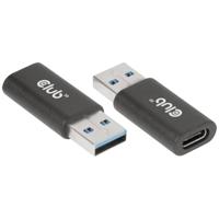 club3D CAC-1525 USB-adapter USB 3.2 Gen1 USB-A stekker, USB-C bus 0 m Zwart - thumbnail