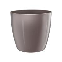 Bloempot Brussels diamond rond 18 cm oyster pearl elho - Elho - thumbnail