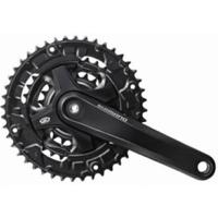 Shimano crankset 9v 22/32/44t -4mm 175mm zwart - thumbnail