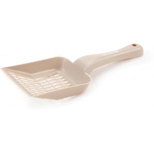 Plastic kattenbakschep beige grof - Beeztees