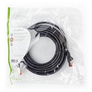CAT6 S/FTP-Netwerkkabel | RJ45 Male - RJ45 Male | 7,5 m | Zwart - thumbnail