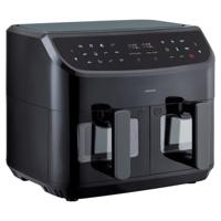 Friggitrice ad Aria Calda - MEDION - P20 XXL Twin - 2600 W - 2 cestelli - 9 programmi - Nera - thumbnail