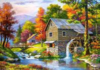 Castorland legpuzzel old sutter's mill, 500st. - thumbnail