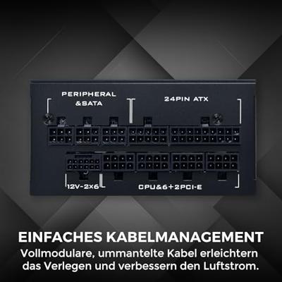 Lian Li SP Series Platinum 80 PLUS Platinum PC-netvoeding 1000 W SFX 80 Plus Platinum