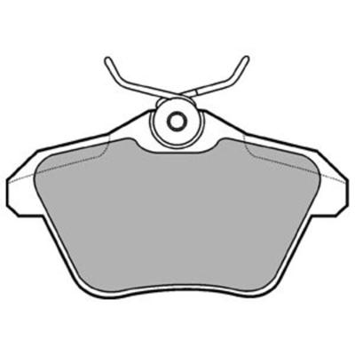 Remblokkenset, schijfrem LP1018 Remblokkenset, schijfrem LP1018