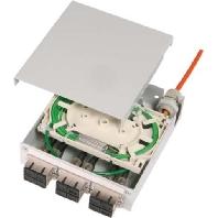 Telegärtner 100022818 Verbindingscassette voor glasvezelkabels Grijs-wit (RAL 7035) 1 stuk(s)