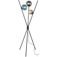 LED Vloerlamp E14 Fitting - Meerkleurig Design met 3 Lichtpunten - thumbnail