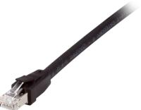 Equip 608050 patch cable, cat8.1, s/ftp (s-stp) rj-45, rj-45, black, 1m - thumbnail