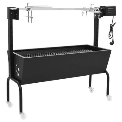VidaXL Bbq draaispit elektrisch roestvrij staal VidaXL Bbq draaispit elektrisch roestvrij staal
