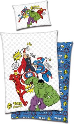 Marvel Avengers Dekbedovertrek team - 140 x 200 cm - 70 x 90 cm Marvel Avengers Dekbedovertrek team - 140 x 200 cm - 70 x 90 cm