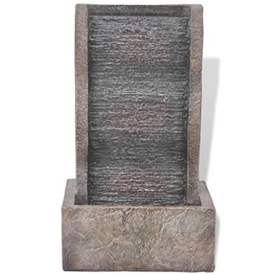 binnenfontein met LED licht poly-hars binnenfontein met LED licht poly-hars