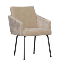 Woood Mount armstoel chenille zand - thumbnail