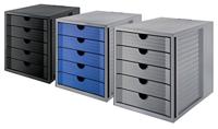 HAN SYSTEMBOX KARMA 14508-16 Ladebox Grijs DIN A4, DIN C4 Aantal lades: 5 - thumbnail