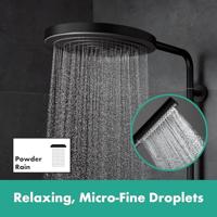 Hansgrohe Pulsify S Puro Showerpipe 260 1jet met thermostaat, mat zwart - thumbnail