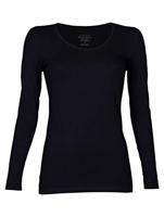 Claesens Women T-shirt o-neck longsleeve White ( 8016) - thumbnail