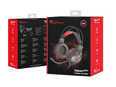 Genesis Neon 350 gaming hoofdtelefoon met microfoon 2x mini jack 3,5 mm