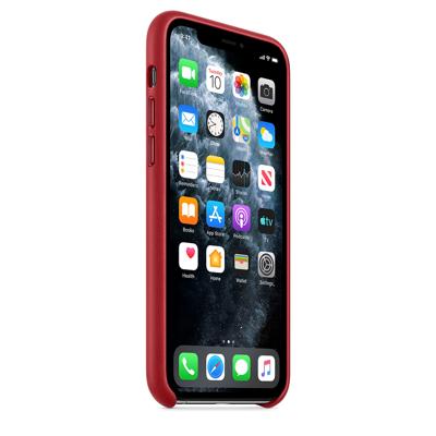 Apple leather case iPhone 11 Pro red