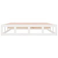 Bedframe massief hout wit 120x190 cm 4FT Small Double - thumbnail