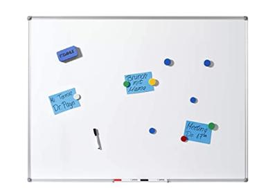 Dahle Whiteboard Basic Board 96150 (b x h) 600 mm x 450 mm Wit Gelakt Horizontaal- of verticaalformaat, Incl. opbergbakje Dahle Whiteboard Basic Board 96150 (b x h) 600 mm x 450 mm Wit Gelakt Horizontaal- of verticaalformaat, Incl. opbergbakje