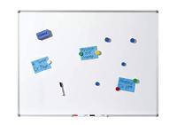 Dahle Whiteboard Basic Board 96150 (b x h) 600 mm x 450 mm Wit Gelakt Horizontaal- of verticaalformaat, Incl. opbergbakje - thumbnail