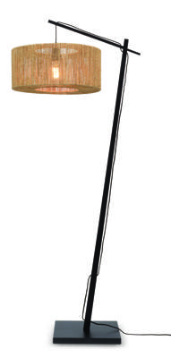 GOOD&MOJO Vloerlamp 'Iguazu' Small, Jute, kleur Naturel