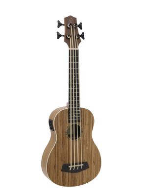 DIMAVERY UK-700 Ukulele, bass, Zebra DIMAVERY UK-700 Ukulele, bass, Zebra