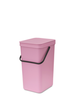 Brabantia Sort & Go afvalemmer 16 liter Lilac Pink - thumbnail