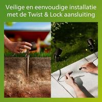 Philips LED 929004659301 Reuel Staande LED-buitenlamp LED 4.5 W Zwart - thumbnail