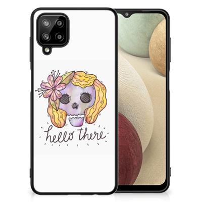 Telefoonhoesje Samsung Galaxy A12 Boho Skull