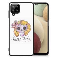 Telefoonhoesje Samsung Galaxy A12 Boho Skull - thumbnail