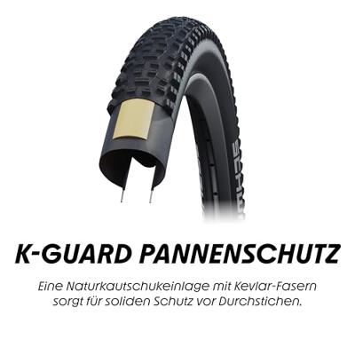 Schwalbe buitenband Rapid Rob K Guard 29 x 2.10 (54 622) zwart - thumbnail
