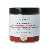 Jacob Hooy Pure Powder vlozaadvezels 140 Gram - thumbnail