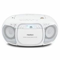 CD-radio - MEDION - FM - 2x2,2W RMS - Wit - thumbnail