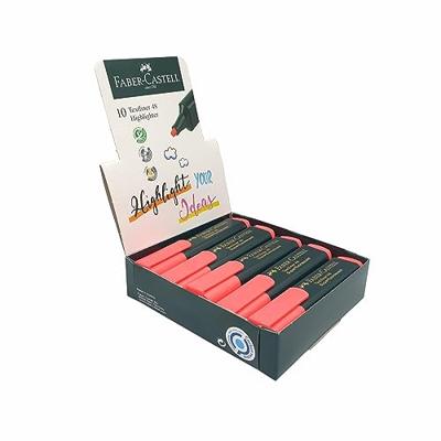 Markering Faber-Castell TEXTLINER 48 Oranje (10 Stuks) Markering Faber-Castell TEXTLINER 48 Oranje (10 Stuks)