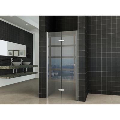 Wiesbaden vouwbare nisdeur 1000x2000 links 8mm NANO glas Wiesbaden vouwbare nisdeur 1000x2000 links 8mm NANO glas