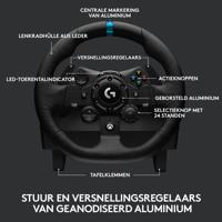 Logitech-G G923 Trueforce Sim Racing Wheel Playstation / PC - thumbnail