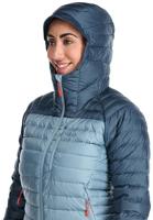 Rab Microlight Alpine Isolatiejas Dames Orion Blue/Citadel 12/M - thumbnail