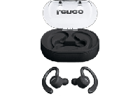 Lenco EPB-460BK In Ear headset Bluetooth Zwart Headset, Oorbeugel, Bestand tegen zweet Sport - thumbnail