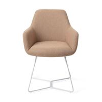 Jesper Home Eetkamerstoel 'Hiroo' Beehive White, kleur Whisper Wheat - thumbnail