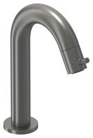 IVY Fonteinset - opbouw - gebogen - model S - always open plug - Geborsteld metal black PVD 6901426 - thumbnail