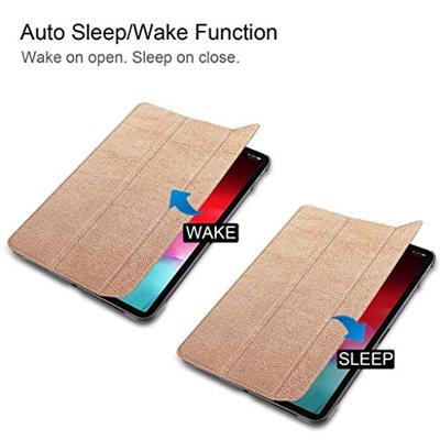 3-Vouw sleepcover hoes - iPad Pro 11 inch (2018-2019) - goud 3-Vouw sleepcover hoes - iPad Pro 11 inch (2018-2019) - goud