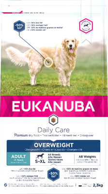 Eukanuba Daily Care Overweight hondenvoer 2 x 2,3 kg