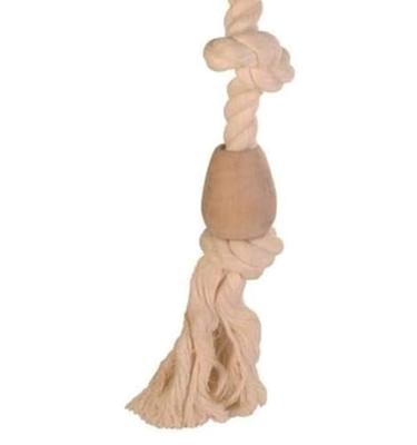 Speelgoed voor vogels Trixie 60 cm Wit Touw Naakt