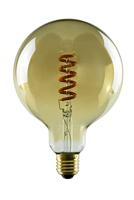 LED Globelamp 125 goud 6W 160 Lumen 1900K E27 dimbaar Segula - thumbnail