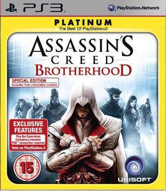 Assassin's Creed Brotherhood (platinum)