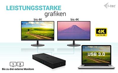 i-tec USB-C Triple 4K Dock Gen 2 100W - thumbnail