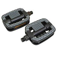 Pedalen Marwi SP-807 anti-slip - zwart / grijs - thumbnail